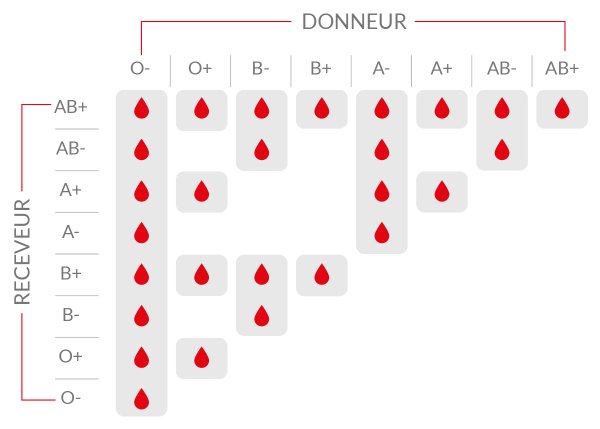 donneur receveur