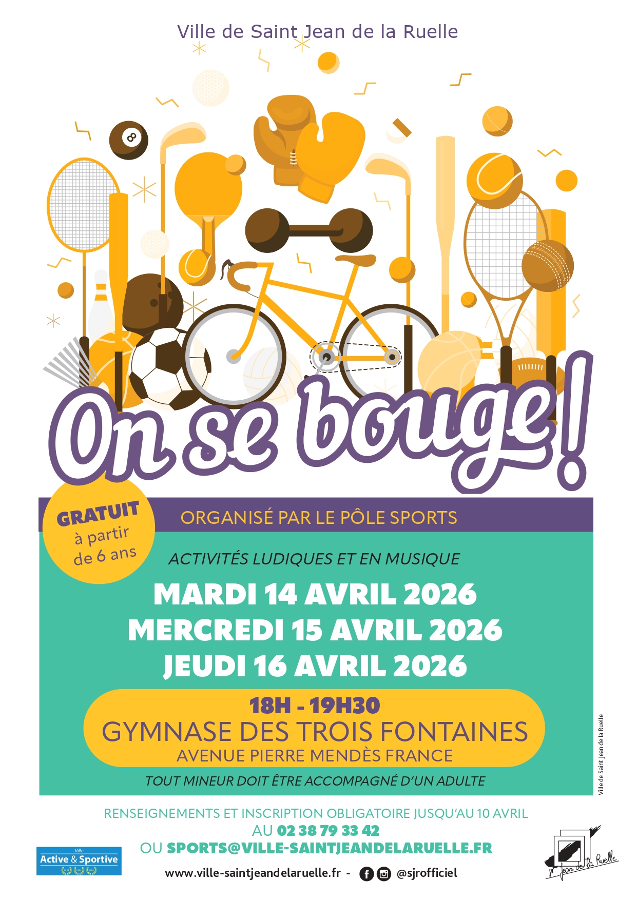 SOIREES ON SE BOUGE AVRIL